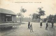 38 Isere / CPA FRANCE 38 "Camp de Chambarand, la gare"