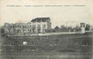 38 Isere / CPA FRANCE 38 "Chasse, hôpital temporaire, école communale"