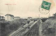 38 Isere / CPA FRANCE 38 "Chasse, la gare"