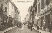 38 Isere / CPA FRANCE 38 "La Côte Saint André, la rue de la république"