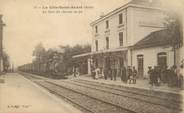 38 Isere / CPA FRANCE 38 "La Côte Saint André, la gare du chemin de fer"