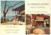 74 Haute Savoie / CPSM FRANCE 74 "La Verniaz sur Evian, hôtel et chalets"