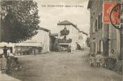 38 Isere / CPA FRANCE 38 "Eyzin Pinet, la place"