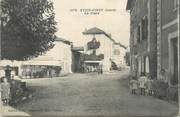 38 Isere / CPA FRANCE 38 "Eyzin Pinet, la  place"