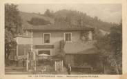 38 Isere / CPA FRANCE 38 "La Forteresse, restaurant Charles Paysan"