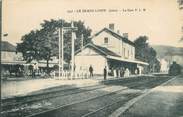 38 Isere / CPA FRANCE 38 "Le Grand Lemps, la gare PLM"