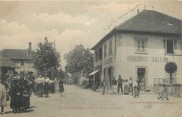 38 Isere / CPA FRANCE 38 "Longechenal, route de la gare"