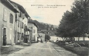 38 Isere / CPA FRANCE 38 "Montferra, entrée de Montferra"