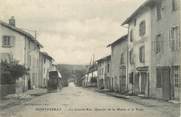 38 Isere / CPA FRANCE 38 "Montferrat, la grande rue"