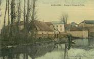 38 Isere / CPA FRANCE 38 "Morestel, étang et village de Tuile"