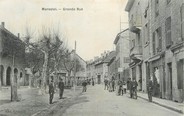 38 Isere / CPA FRANCE 38 "Morestel, grande rue "