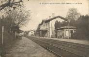 38 Isere / CPA FRANCE 38 "Le Péage du Roussillon, la gare"