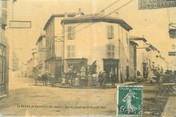 38 Isere / CPA FRANCE 38 "Le Péage du Roussillon, rue de Condrieu et grande rue"