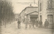 38 Isere / CPA FRANCE 38 "Le Péage du Roussillon, av de la gare"