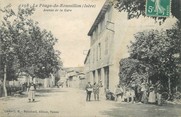 38 Isere / CPA FRANCE 38 "Le  Péage du Roussillon, av de la gare"