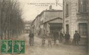 38 Isere / CPA FRANCE 38 "Le  Péage du Roussillon, av de la gare "