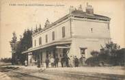 38 Isere / CPA FRANCE 38 "Pont de Beauvoisin, la gare"