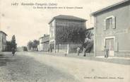 38 Isere / CPA FRANCE 38 "Reventin Vaugris, la route de Marseille"