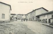 38 Isere / CPA FRANCE 38 "Roche, la place "