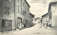 38 Isere / CPA FRANCE 38 "Roche, la grande rue "