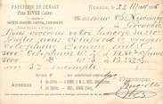 38 Isere / CPA FRANCE 38 "Renage, Papeterie" / CARTE PUBLICITAIRE