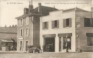 38 Isere / CPA FRANCE 38 "Rives, angle route de Renage et rue de Bourbouillon"