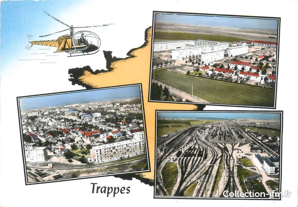 Cpsm France 78 Trappes 78 Yvelines Trappes 78 Ref 117571 Collection Jfm Fr