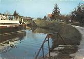 89 Yonne / CPSM FRANCE 89 "Argenteuil sur Armançon, le canal de Bourgogne"