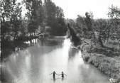 89 Yonne / CPSM FRANCE 89 "La Chapelle Vieille Forêt, bords de l'Armançon"