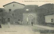 42 Loire .CPA FRANCE 42 "Pouilly les Feurs, Fortifications romanes"