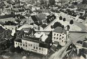 89 Yonne / CPSM FRANCE 89 "Courson les Carrières, vue aérienne sur les écoles et le château"