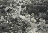 89 Yonne / CPSM FRANCE 89 "Saint Valérien, vue aérienne du centre de la ville"