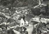 89 Yonne / CPSM FRANCE 89 "Villefranche St Phal, vue aérienne sur l'église"