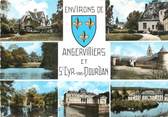 91 Essonne / CPSM FRANCE 91 "Angervilliers et Saint Cyr sous Dourdan"