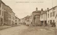 42 Loire .CPA  FRANCE 42 " Saint Denis de Cabanne, Le Carrefour, vue générale" 