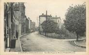 42 Loire .CPA  FRANCE 42 " Saint Martin en Coailleux, Rue Marc Seguin et Avenue Waldeck Rousseau"