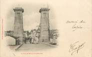 42 Loire .CPA  FRANCE 42 " Saint  Just St Rambert, Le pont"