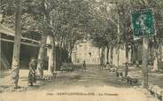 42 Loire .CPA  FRANCE 42 " Saint Sauveur en Rue, Les promenades"