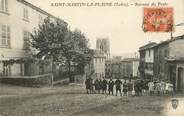 42 Loire .CPA  FRANCE 42 " Saint Martin la Plaine, Bureau de Poste "