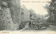 42 Loire .CPA  FRANCE 42 " St Haon le Chatel, Les remparts"