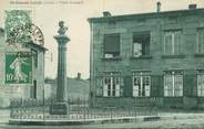 42 Loire .CPA FRANCE 42 "St Genest Lerpt, Place Jacquard"