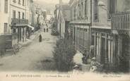 42 Loire .CPA FRANCE 42 "St Just sur Loire, La Grande Rue"