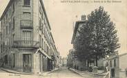 42 Loire .CPA FRANCE 42 "St Galmier, Entrée de la Rue Nationale"