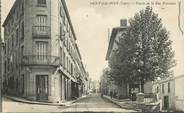 42 Loire .CPA FRANCE 42 "St Galmier, Entrée de la Rue Nationale" 