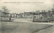 07 Ardeche .CPA  FRANCE 07 "Bourg St Andéol, Le champ de mars et la statue de la Dona Vierna"