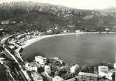 83 Var / CPSM FRANCE 83 "Agay, vue aérienne de la plage et de la baie"