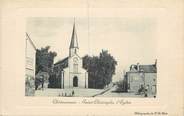 36 Indre .CPA FRANCE 36 "Châteauroux, St Christophe,  l'Eglise"
