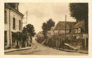 37 Indre Et Loire .CPA FRANCE 37 "Souvigny de Tourraine, Route de Vallières les Grandes"