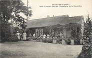 41 Loir Et Cher .CPA FRANCE 41 " Cellettes, Salle à manger d'été de l'Hostellerie de la Chaumière"