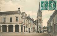 41 Loir Et Cher .CPA FRANCE 41 "Mondoubleau, Place et église"